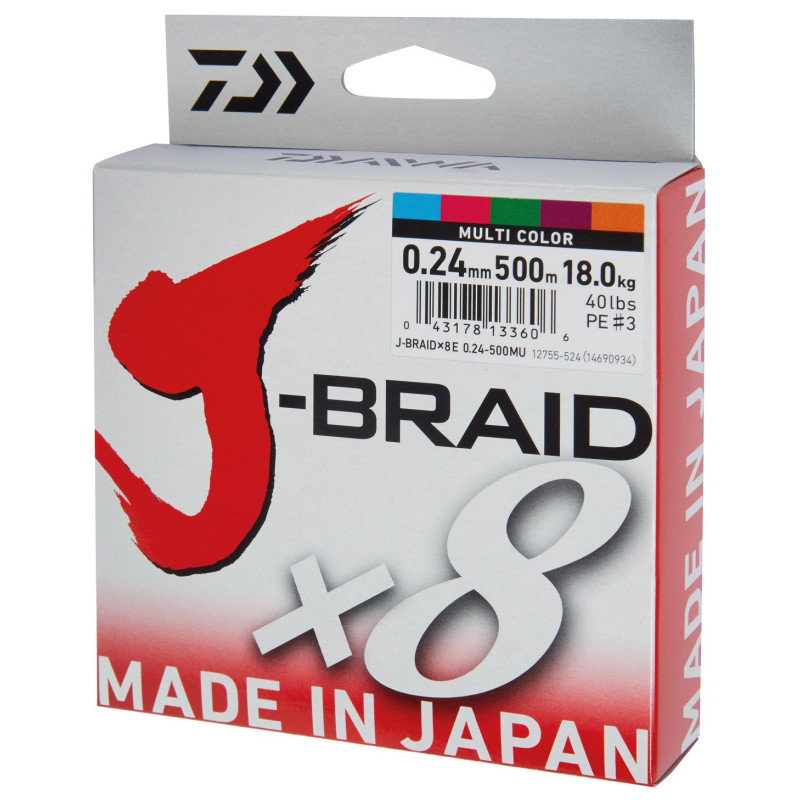 Plecionka Daiwa J-Braid 150m / 0.18mm Plecionka Daiwa J-Braid 150m / 0.18mm