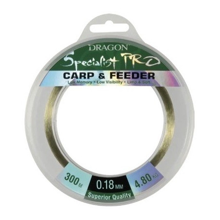 Żyłka Dragon Specialist Pro Carp & Feeder 300m / 0,28mm