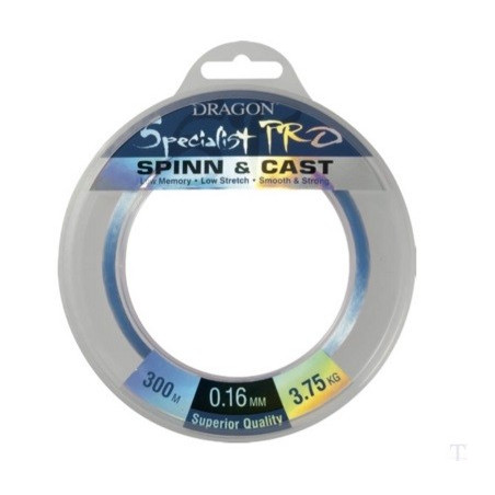 Żyłka Dragon Specialist Pro SPINN & CAST 300m / 0.28mm Żyłka Dragon Specialist Pro SPINN & CAST 300m / 0.28mm