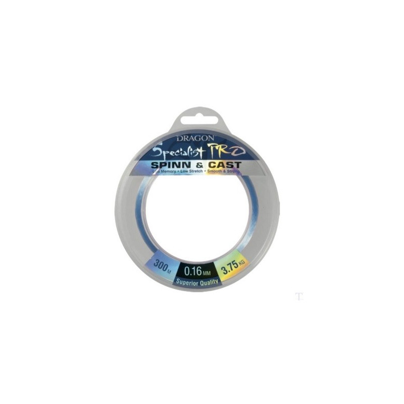 Żyłka Dragon Specialist Pro SPINN & CAST 300m / 0.30mm Żyłka Dragon Specialist Pro SPINN & CAST 300m / 0.30mm