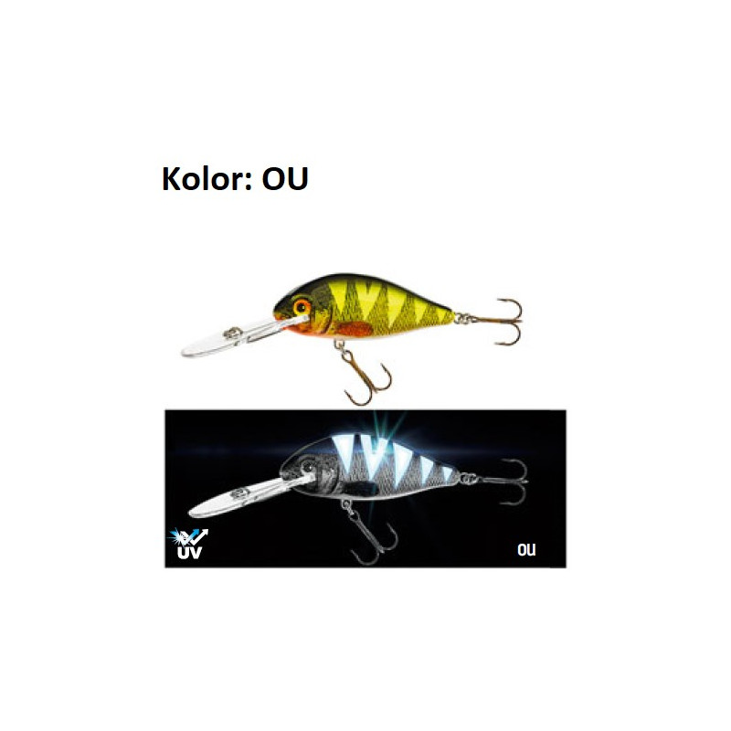 Wobler Jaxon Holo Select Fighter UV 8cm PE Wobler Jaxon Holo Select Fighter UV 8cm PE