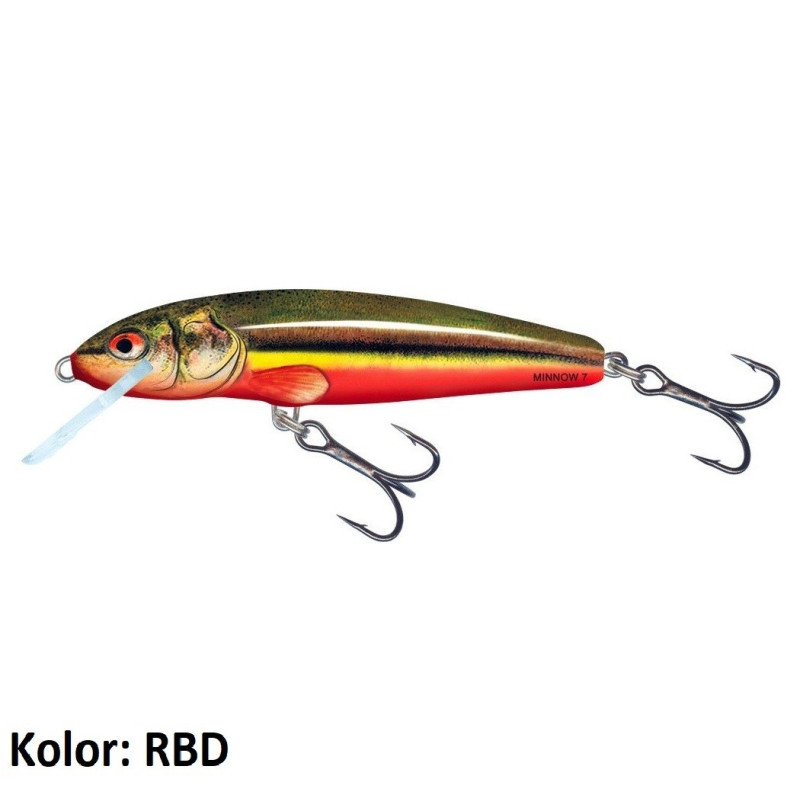 Wobler Salmo Minnow M6S, różne kolory 6cm RD Wobler Salmo Minnow M6S, różne kolory 6cm RD