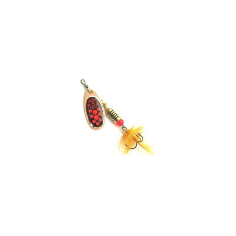 Błystka Black Fury Mouche miedź/czerwony 6,5g Mepps Błystka Black Fury Mouche miedź/czerwony 6,5g Mepps