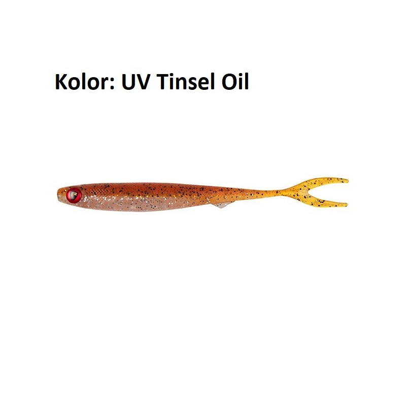 Przynęta FoxRage gumowa Slick Finesse 9 cm UV Orange Chartreuse Przynęta FoxRage gumowa Slick Finesse 9 cm UV Orange Chartreuse