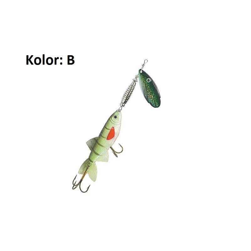 Błystka obrotowa Jaxon HR Rotus Minnow 13g roz.2 A Błystka obrotowa Jaxon HR Rotus Minnow 13g roz.2 A