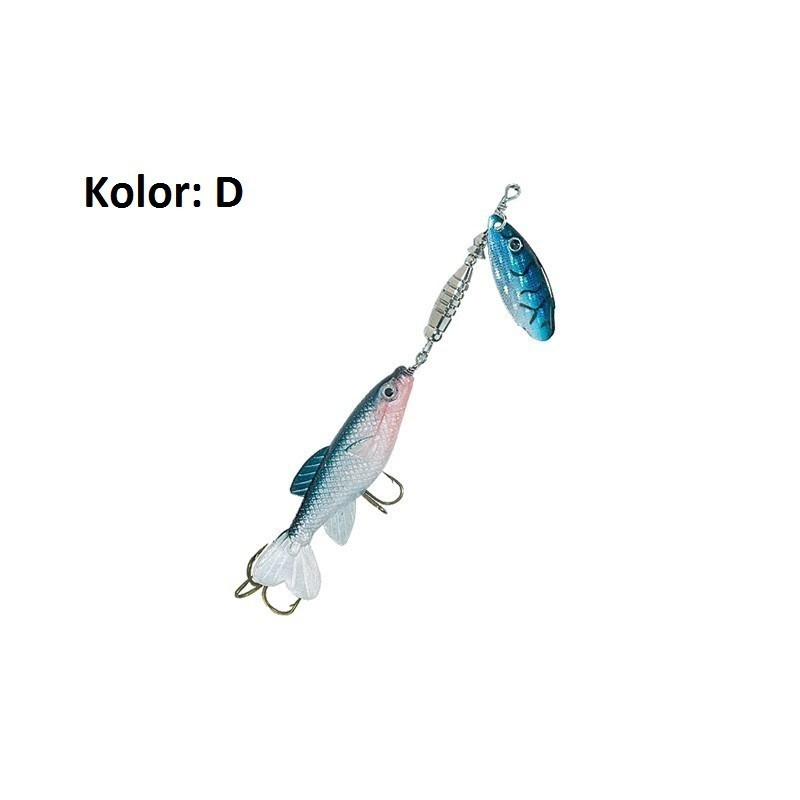 Błystka obrotowa Jaxon HR Rotus Minnow 13g C Błystka obrotowa Jaxon HR Rotus Minnow 13g C
