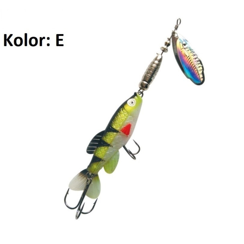 Błystka obrotowa Jaxon HR Rotus Minnow 13g roz.2 B Błystka obrotowa Jaxon HR Rotus Minnow 13g roz.2 B