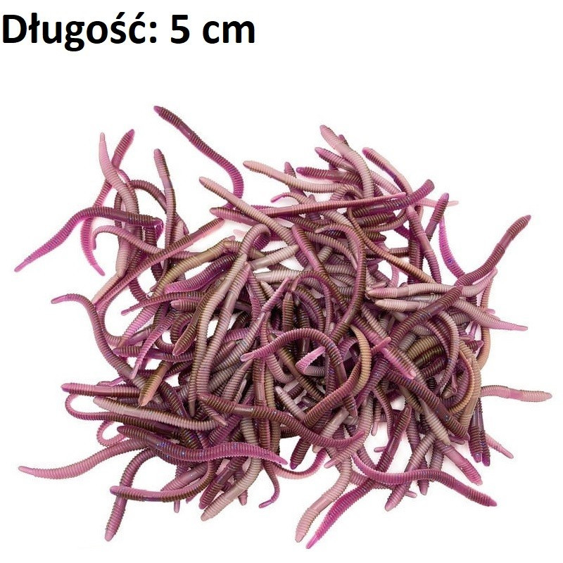 Przynęta Fishbay GLIZDA / EARTHWORM OPK 10 szt. 5 / 7,5cm 4 Różowo-brązowy Motor Oil UV Przynęta Fishbay GLIZDA / EARTHWORM OPK 10 szt. 5 / 7,5cm 4 Różowo-brązowy Motor Oil UV