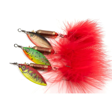 Błystka obrotowa FoxRage Spinner UV 11g roz.3 UV HOT OLIVE Błystka obrotowa FoxRage Spinner UV 11g roz.3 UV HOT OLIVE