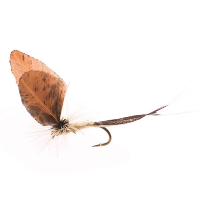 Sztuczna sucha mucha Ephemerella danica dun cream/brown Unique Flies Sztuczna sucha mucha Ephemerella danica dun cream/brown Unique Flies