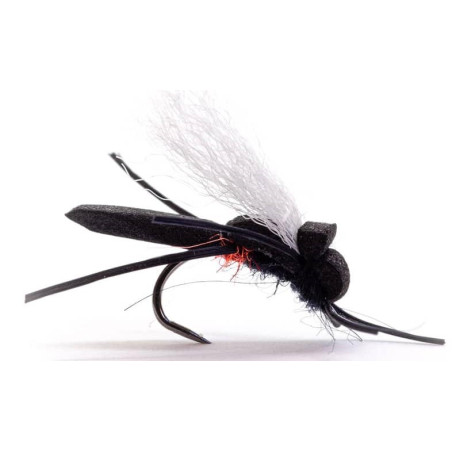 Sztuczna sucha mucha Bibio Pomonoae TMC 2487 czarny Unique Flies Sztuczna sucha mucha Bibio Pomonoae TMC 2487 czarny Unique Flies