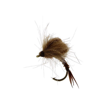Sztuczna sucha mucha Vespertina Emerger Biot brązowy Unique Flies Sztuczna sucha mucha Vespertina Emerger Biot brązowy Unique Flies