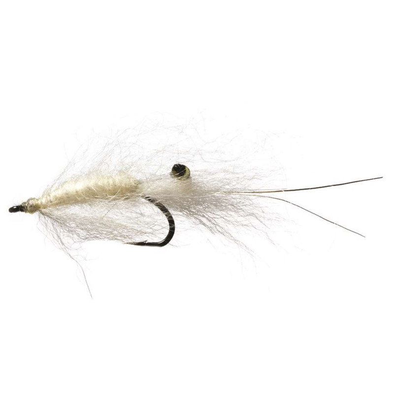 Sztuczna mucha Unique Flies Garn Reje biały Sztuczna mucha Unique Flies Garn Reje biały
