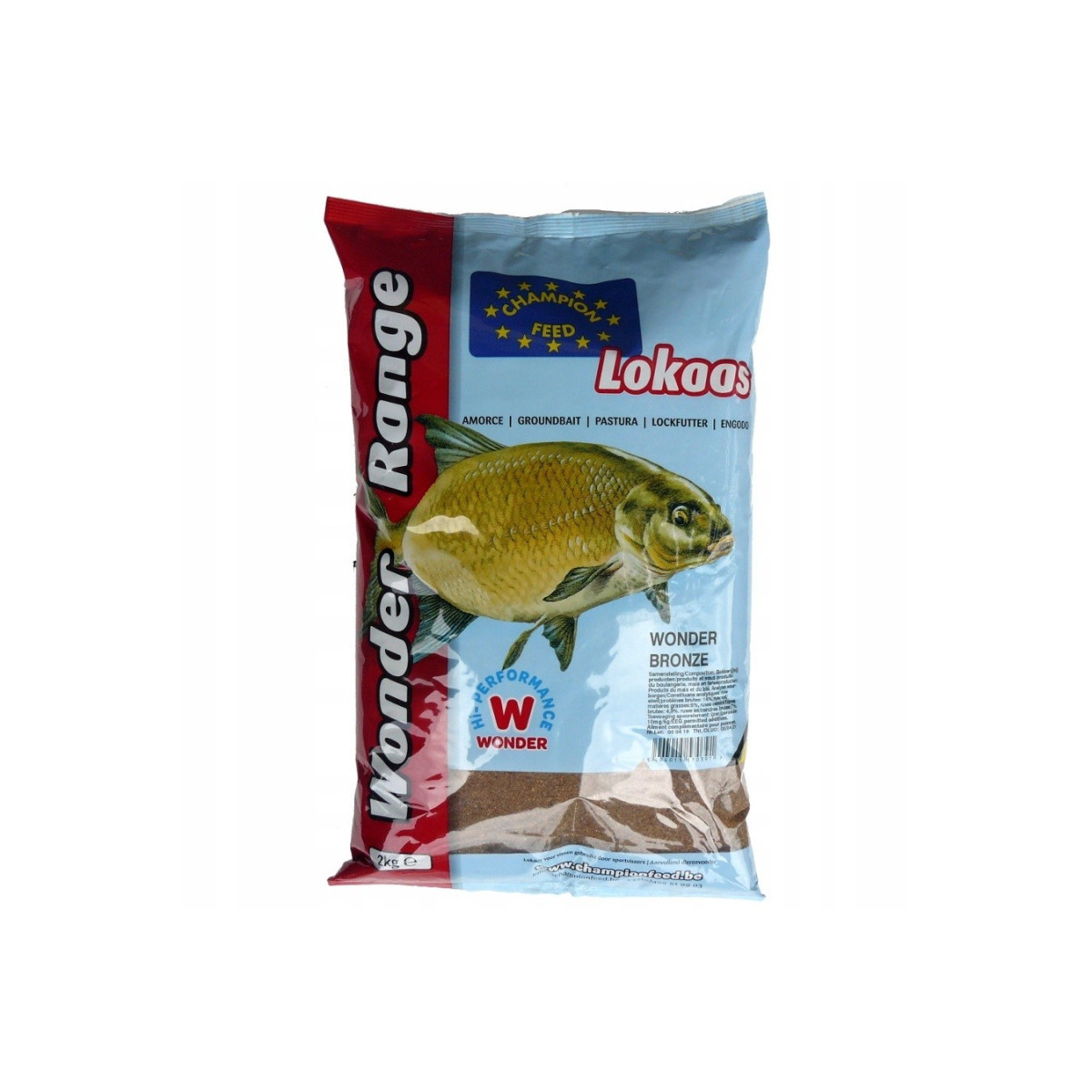 Zanęta Champion Feed Wonder Bronze 2kg Zanęta Champion Feed Wonder Bronze 2kg
