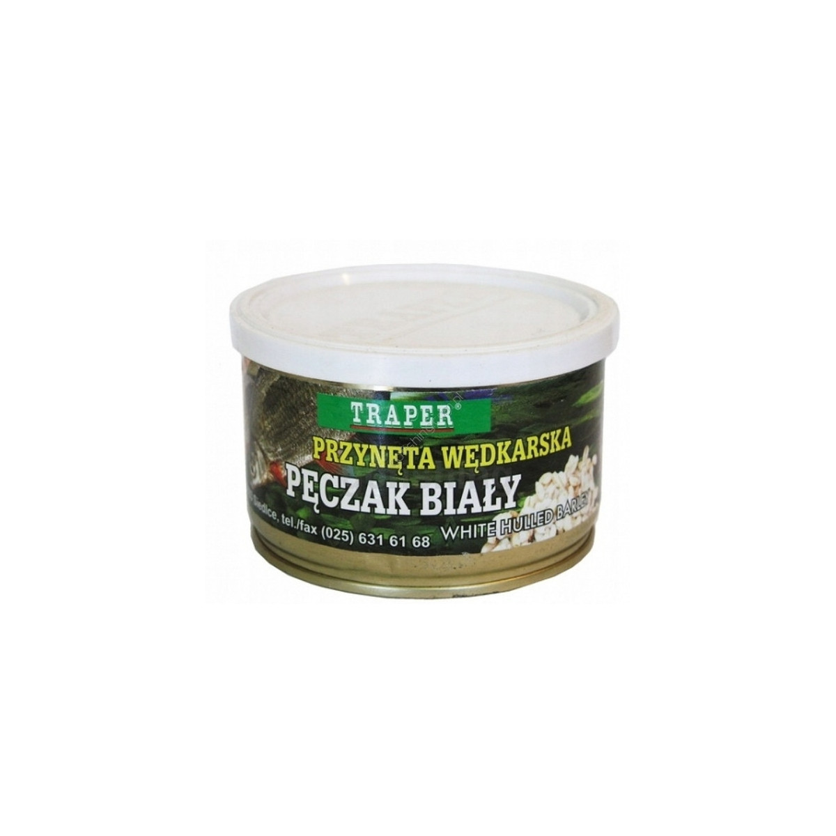 Przynęta naturalna Traper 70g - pęczak biały Przynęta naturalna Traper 70g - pęczak biały