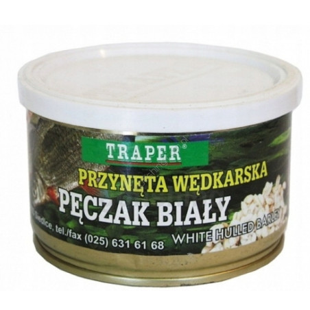 Przynęta naturalna Traper 70g - pęczak biały Przynęta naturalna Traper 70g - pęczak biały