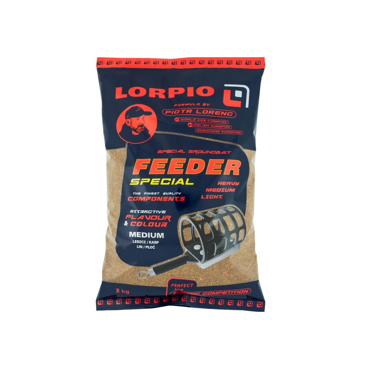 Zanęta Lorpio SPECIAL FEEDER Medium 2kg - karpie,leszcze Zanęta Lorpio SPECIAL FEEDER Medium 2kg - karpie,leszcze