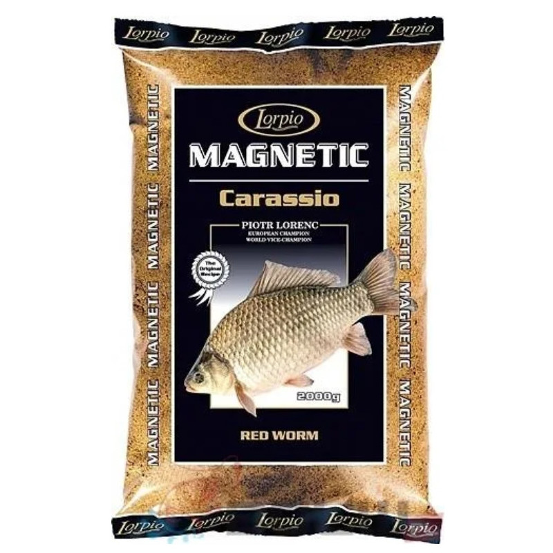 Zanęta Lorpio MAGNETIC 2kg - Karaś czerwony robak Zanęta Lorpio MAGNETIC 2kg - Karaś czerwony robak