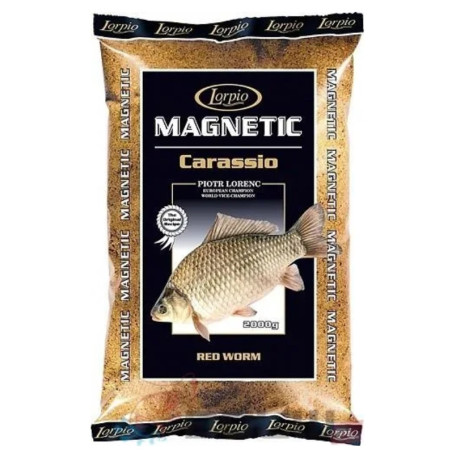 Zanęta Lorpio MAGNETIC 2kg - Karaś czerwony robak Zanęta Lorpio MAGNETIC 2kg - Karaś czerwony robak
