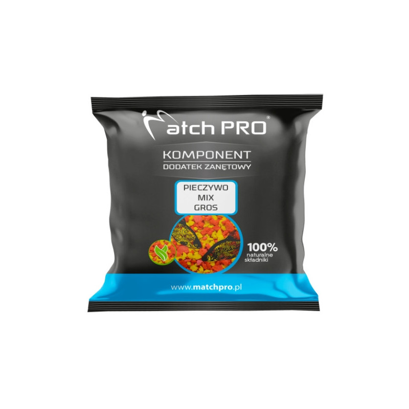 Dodatek zanętowy Match Pro 500g - PIECZYWO MIX GROS Dodatek zanętowy Match Pro 500g - PIECZYWO MIX GROS