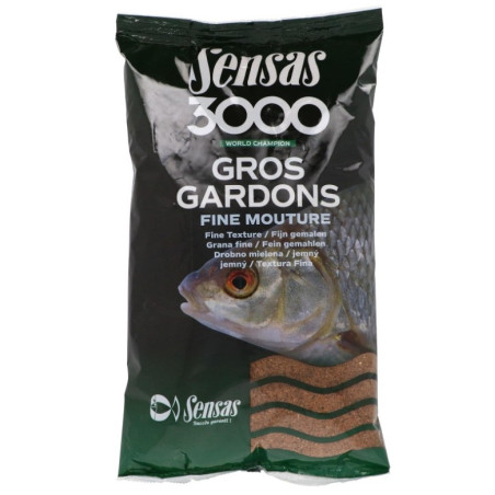 Zanęta Sensas 3000 Gros Gardons Fine Mouture 1kg Zanęta Sensas 3000 Gros Gardons Fine Mouture 1kg