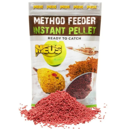 Pellet Meus Method Feeder Instant 700g - 2mm Truskawka Pellet Meus Method Feeder Instant 700g - 2mm Truskawka