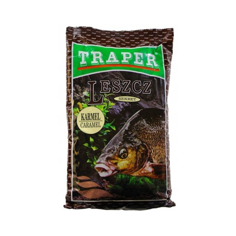 Zanęta Traper Sekret 1kg - Leszcz,Karmel Zanęta Traper Sekret 1kg - Leszcz,Karmel