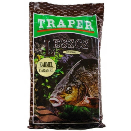 Zanęta Traper Sekret 1kg - Leszcz,Karmel Zanęta Traper Sekret 1kg - Leszcz,Karmel