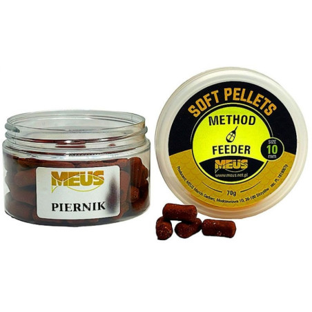 Pellet Meus Soft 70g - 10mm Piernik Pellet Meus Soft 70g - 10mm Piernik