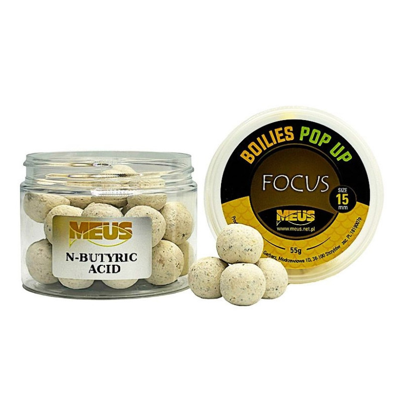 Kulki Meus Pop Up Focus 55g / 15mm / n-butyric acid Kulki Meus Pop Up Focus 55g / 15mm / n-butyric acid