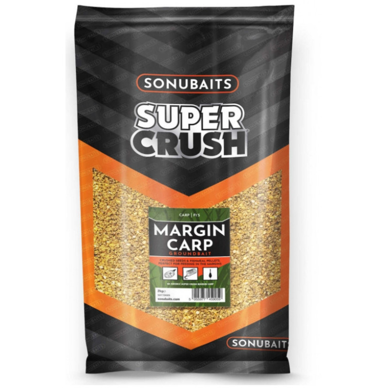 Zanęta Sonubaits Supercrush 2kg - Margin Carp Zanęta Sonubaits Supercrush 2kg - Margin Carp