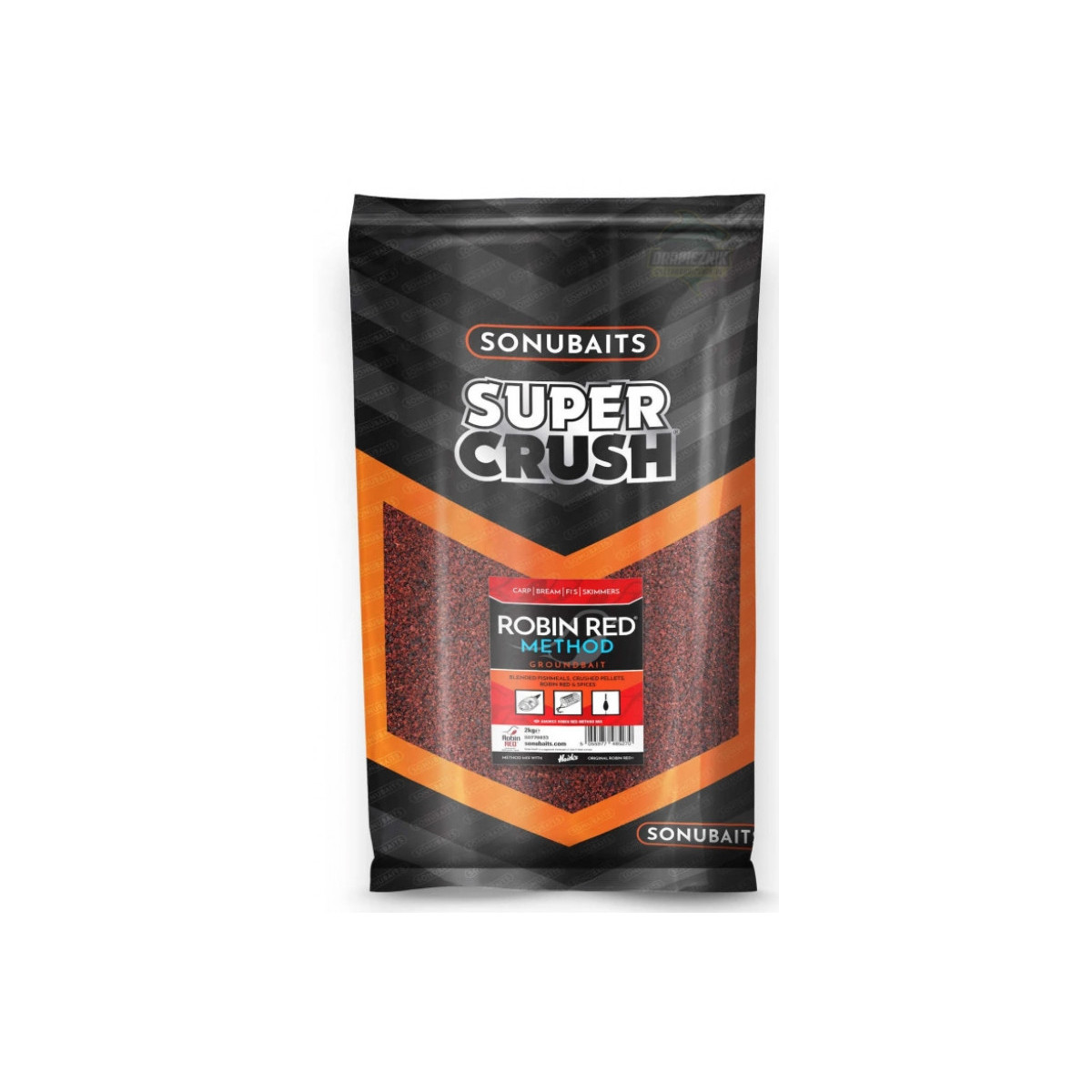 Zanęta Sonubaits Supercrush 2kg - Robin Red Method Mix Zanęta Sonubaits Supercrush 2kg - Robin Red Method Mix