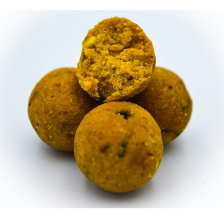 Kulki proteinowe Massive Baits Top Shelf Boilies 8% 1kg, 18mm - Pineapplez Butyricco Kulki proteinowe Massive Baits Top Shelf Boilies 8% 1kg, 18mm - Pineapplez Butyricco