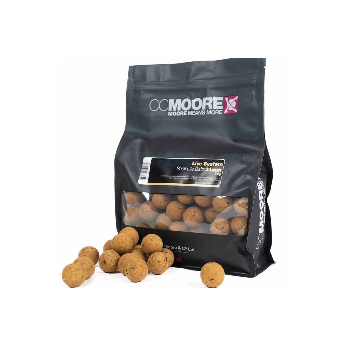 Kulki CC Moore Live System ShelfLife Boilies 1kg - 24mm Live System Kulki CC Moore Live System ShelfLife Boilies 1kg - 24mm Live System