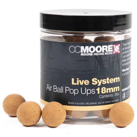 Kulki CC Moore Pop Ups Air Ball 18mm - Live System Kulki CC Moore Pop Ups Air Ball 18mm - Live System