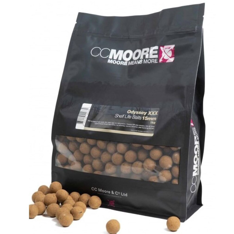 Kulki proteinowe CC Moore 1kg - 15mm Odyssey XXX Kulki proteinowe CC Moore 1kg - 15mm Odyssey XXX