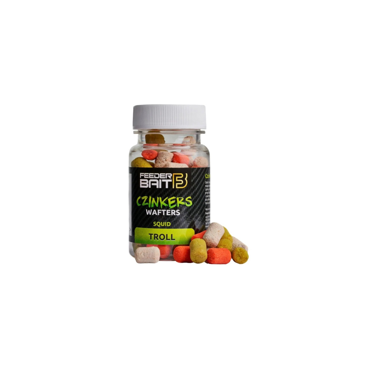 Przynęta Feeder Bait Czinkers Wafters 6/9mm - Troll Squid
Przynęta Feeder Bait Czinkers Wafters 6/9mm - Troll Squid