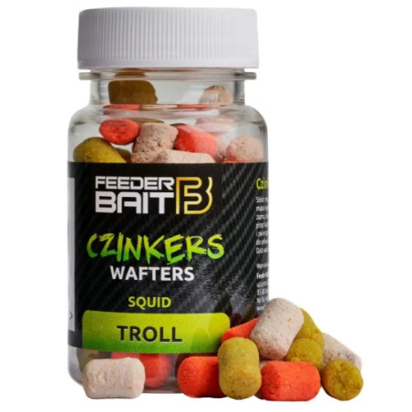 Przynęta Feeder Bait Czinkers Wafters 6/9mm - Troll Squid Przynęta Feeder Bait Czinkers Wafters 6/9mm - Troll Squid