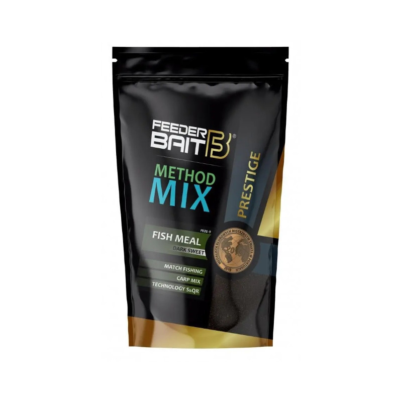 Zanęta Feeder Bait Method Mix 800g - Fish Meal Dark Sweet Zanęta Feeder Bait Method Mix 800g - Fish Meal Dark Sweet