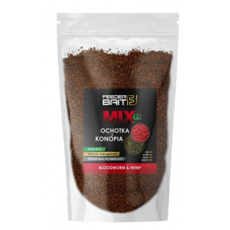 Zanęta Feeder Bait Mix 800g - F1 Ochotka Konopia