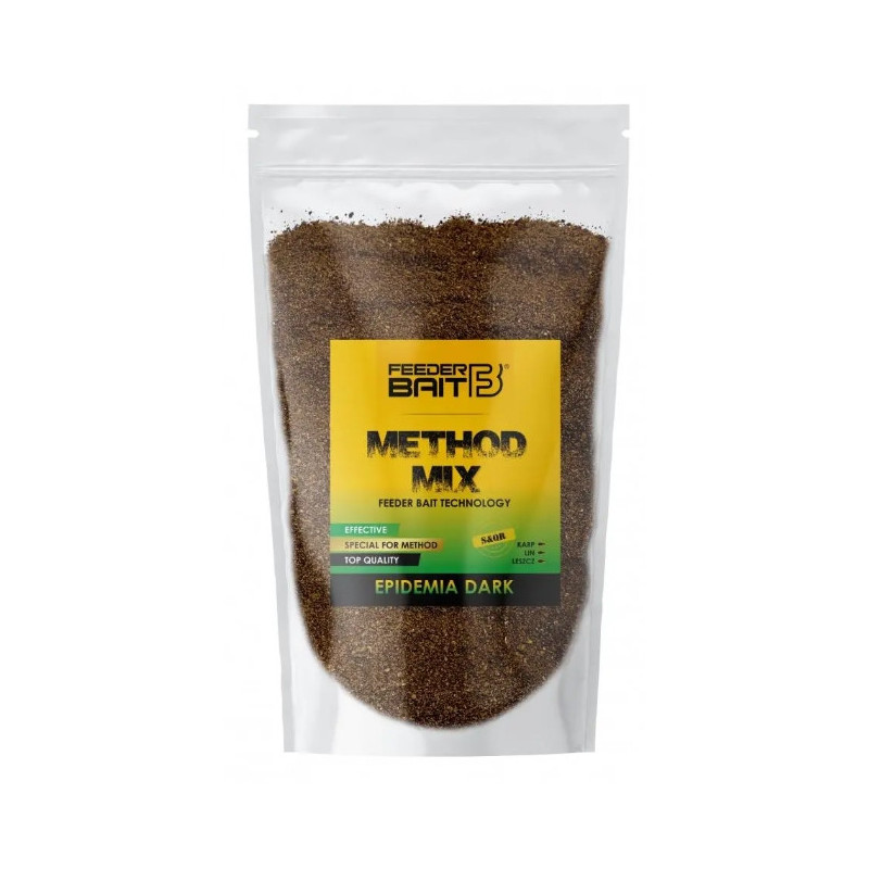 Zanęta Feeder Bait Method Mix 800g - Dark Epidemia Zanęta Feeder Bait Method Mix 800g - Dark Epidemia
