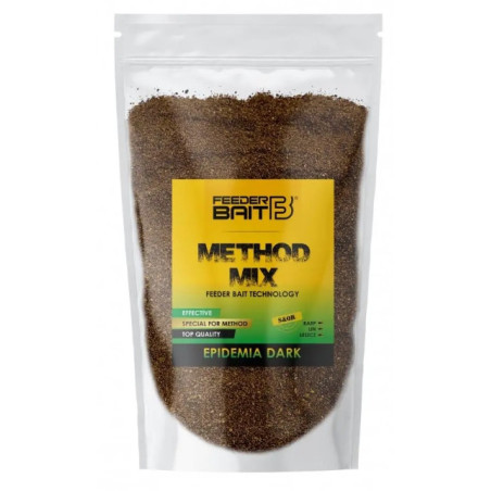 Zanęta Feeder Bait Method Mix 800g - Dark Epidemia Zanęta Feeder Bait Method Mix 800g - Dark Epidemia