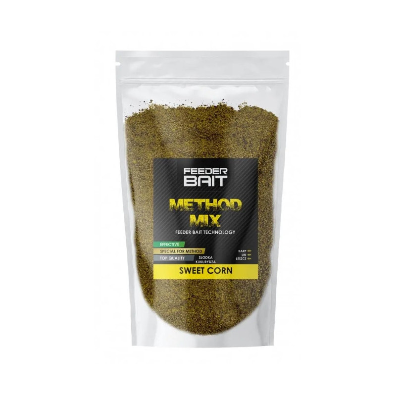 Zanęta Feeder Bait Method Mix 800g - Sweet Corn Zanęta Feeder Bait Method Mix 800g - Sweet Corn