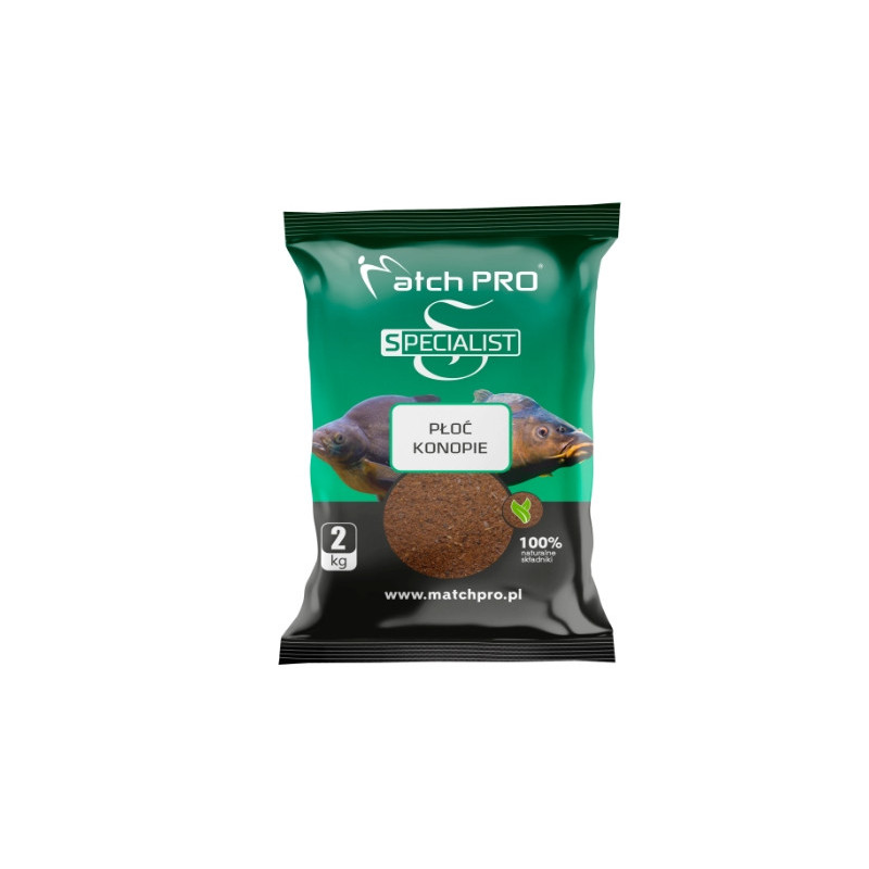 Zanęta Match Pro SPECIALIST 2kg - PŁOĆ KONOPIE Zanęta Match Pro SPECIALIST 2kg - PŁOĆ KONOPIE