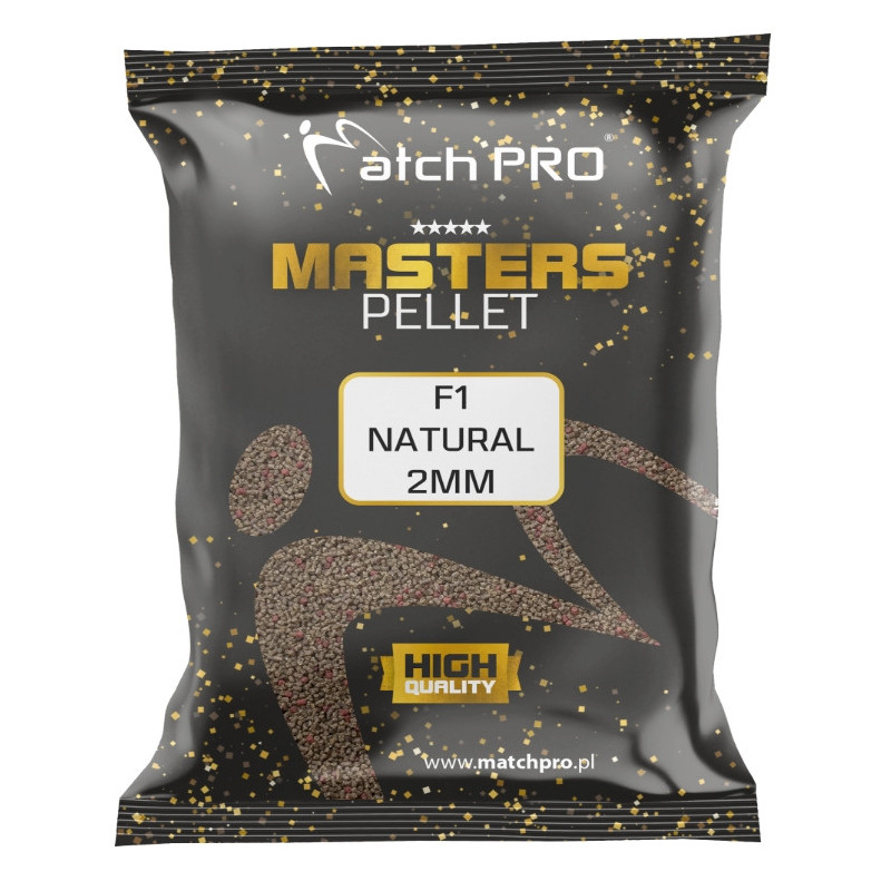 Pellet Match Pro Masters 700g - 2mm F1 Natural Pellet Match Pro Masters 700g - 2mm F1 Natural