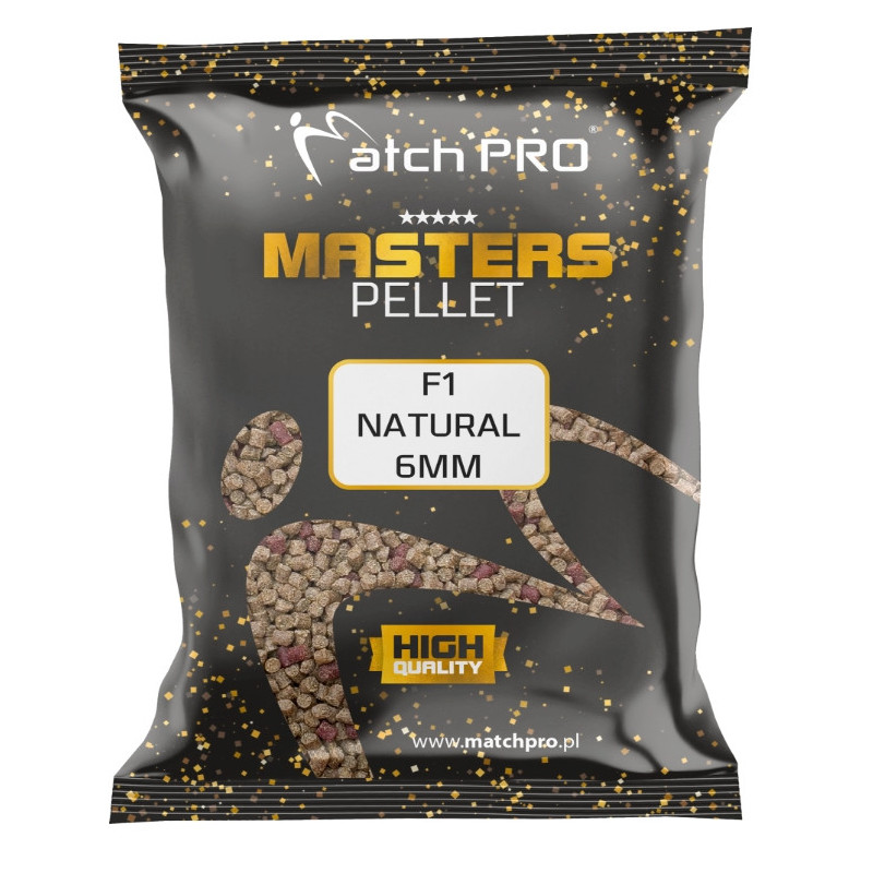 Pellet Match Pro Masters 700g - 6mm F1 Natural Pellet Match Pro Masters 700g - 6mm F1 Natural