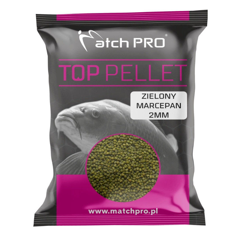Pellet Match Pro TOP 700g, 2mm - ZIELONY MARCEPAN Pellet Match Pro TOP 700g, 2mm - ZIELONY MARCEPAN