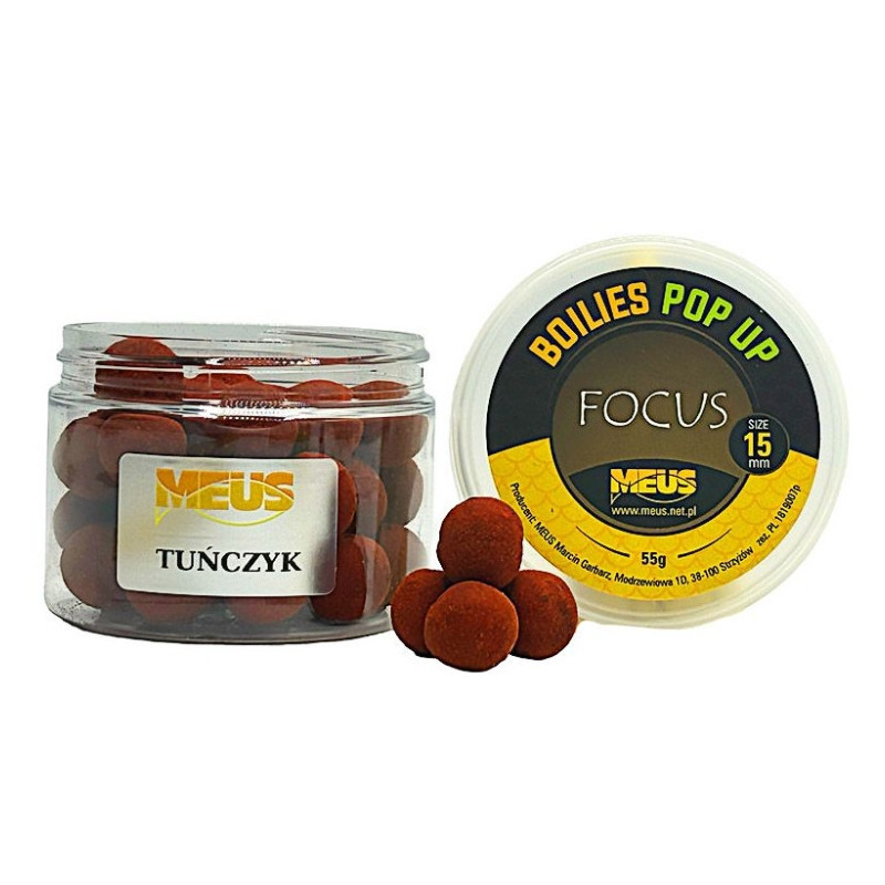 Kulki Meus Pop Up Focus 55g - 15mm tuńczyk