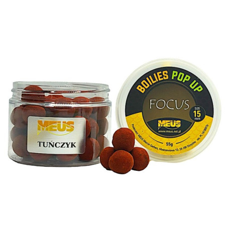 Kulki Meus Pop Up Focus 55g - 15mm tuńczyk