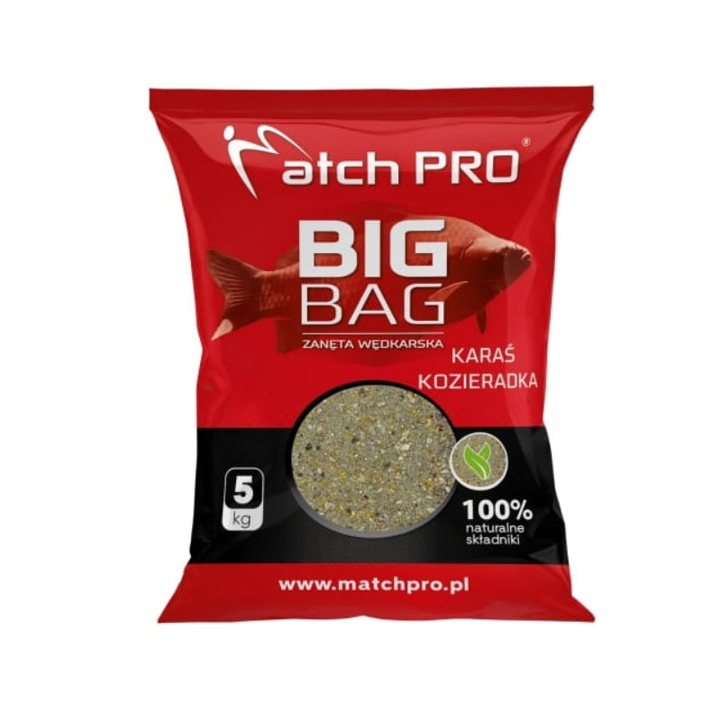 Zanęta MatchPro Big Bag 5kg - Karaś,Kozieradka Zanęta MatchPro Big Bag 5kg - Karaś,Kozieradka